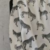 Seide Baumwolle Die Zebras