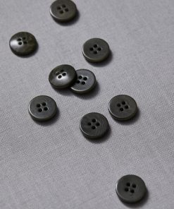 Plain Corozo Button Khaki