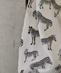 Seide Baumwolle Die Zebras