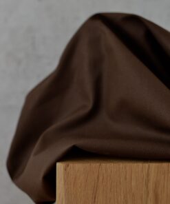 Cotton Twill Nougat italienische Stoffe