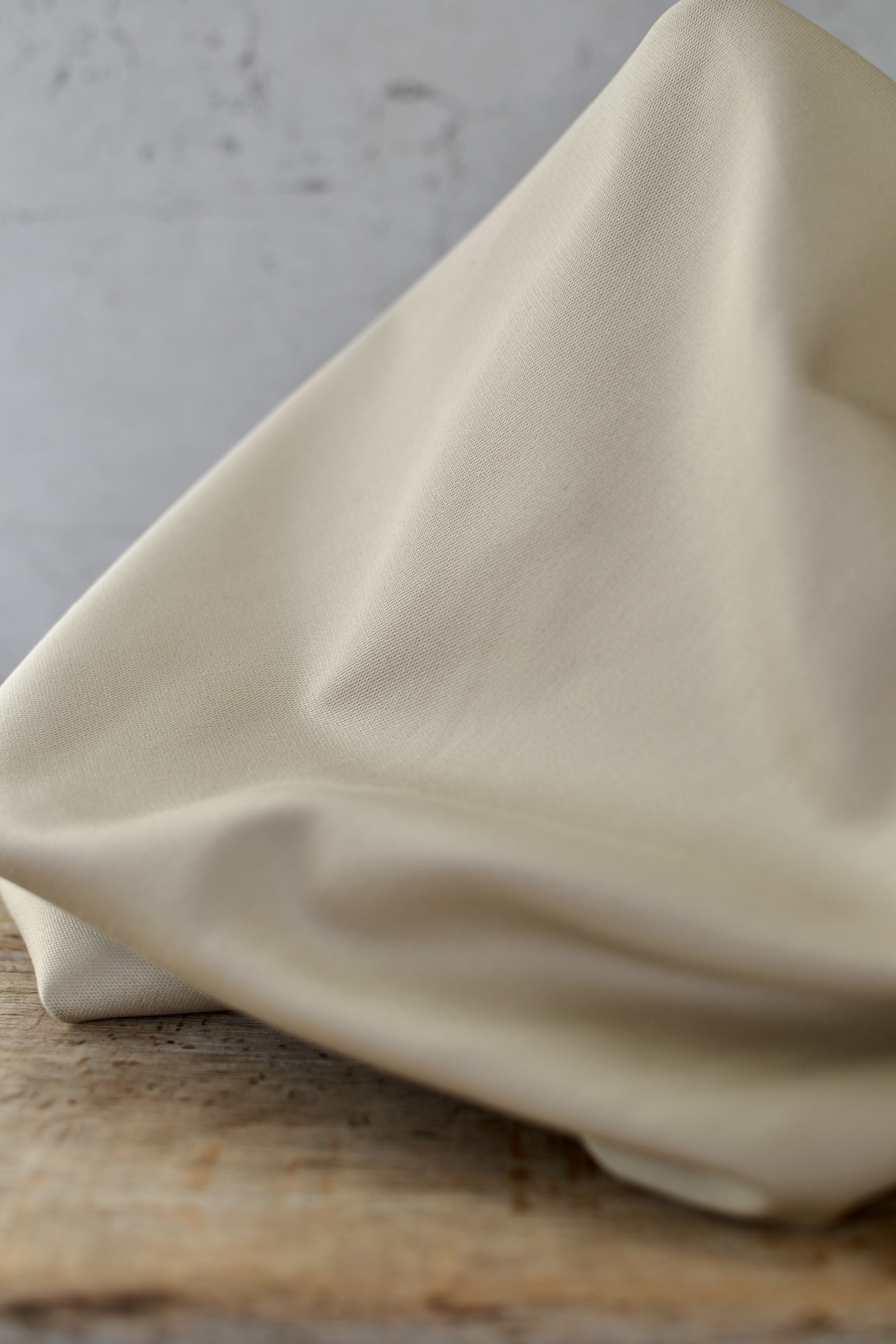 Trench Coat Stoff aus Italien sandfarben