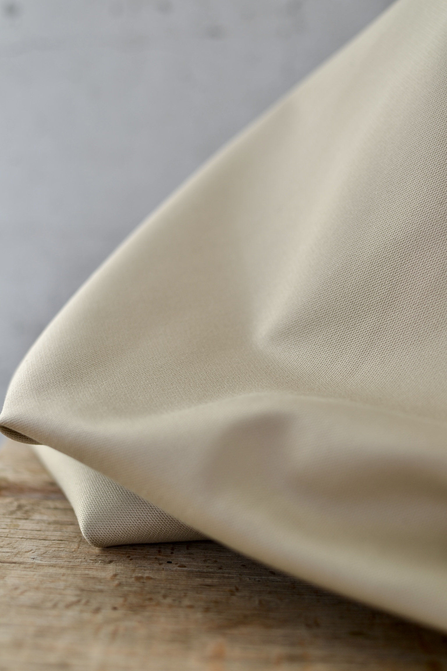 Trench Coat Stoff aus Italien sandfarben