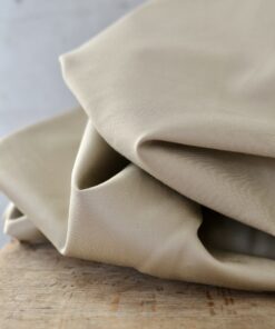 Trench Coat Stoff aus Italien sandfarben