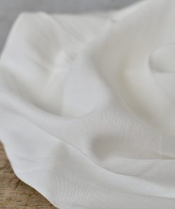 Viskose Milchweiß