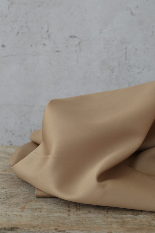 Cotton Satin Goldbraun