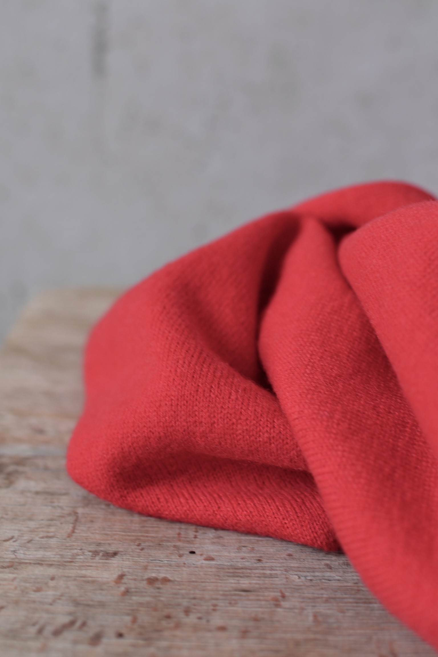 Merino Strick Kirsche