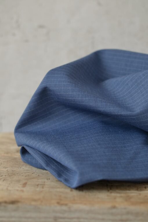 Designerstoff aus Italien - Schurwolle Azzurro