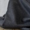 Schurwolle Designerstoff Anthrazit