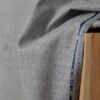 Schurwolle Flanell Grigio Designerstoff Italien