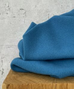 Merino Strick Blau-grün aus Italien